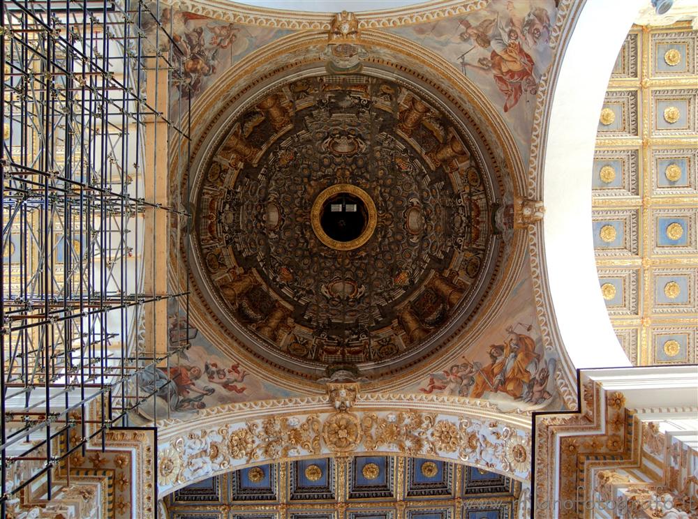 Agrigento (Italy) - The ceiling of the Duomo
